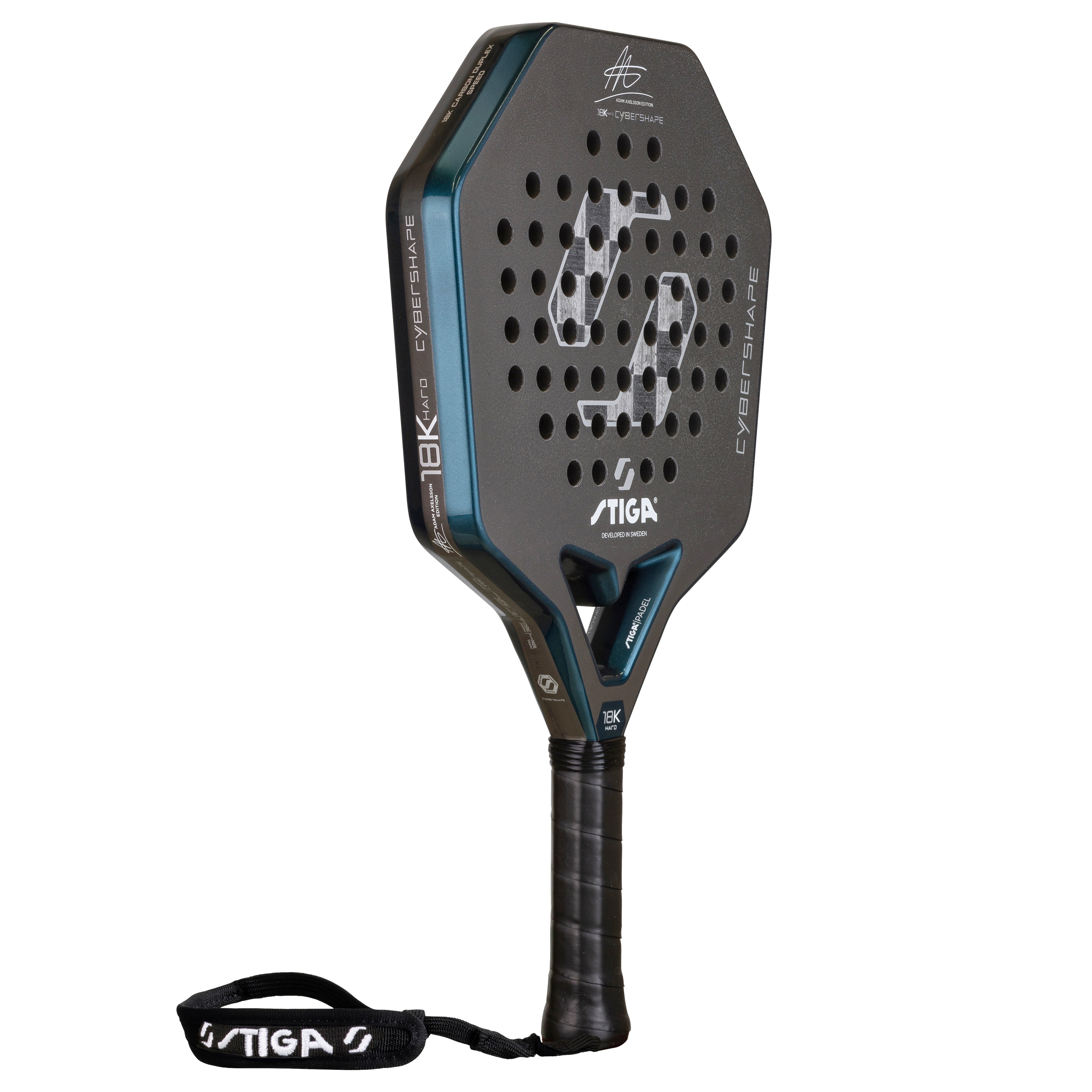 Padel Racket 18K Hard Adam Edt. Cybershape