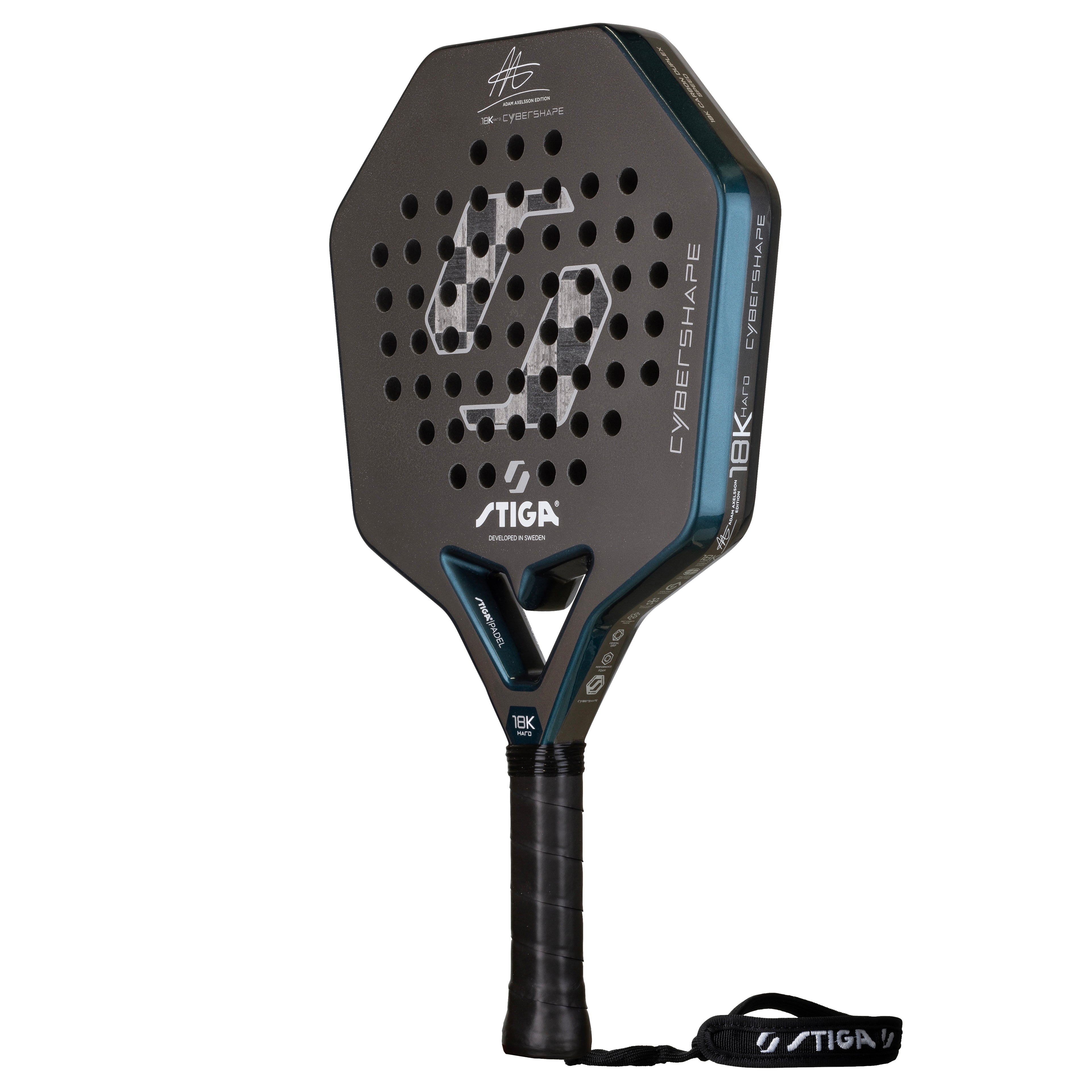 Padel Racket 18K Hard Adam Edt. Cybershape