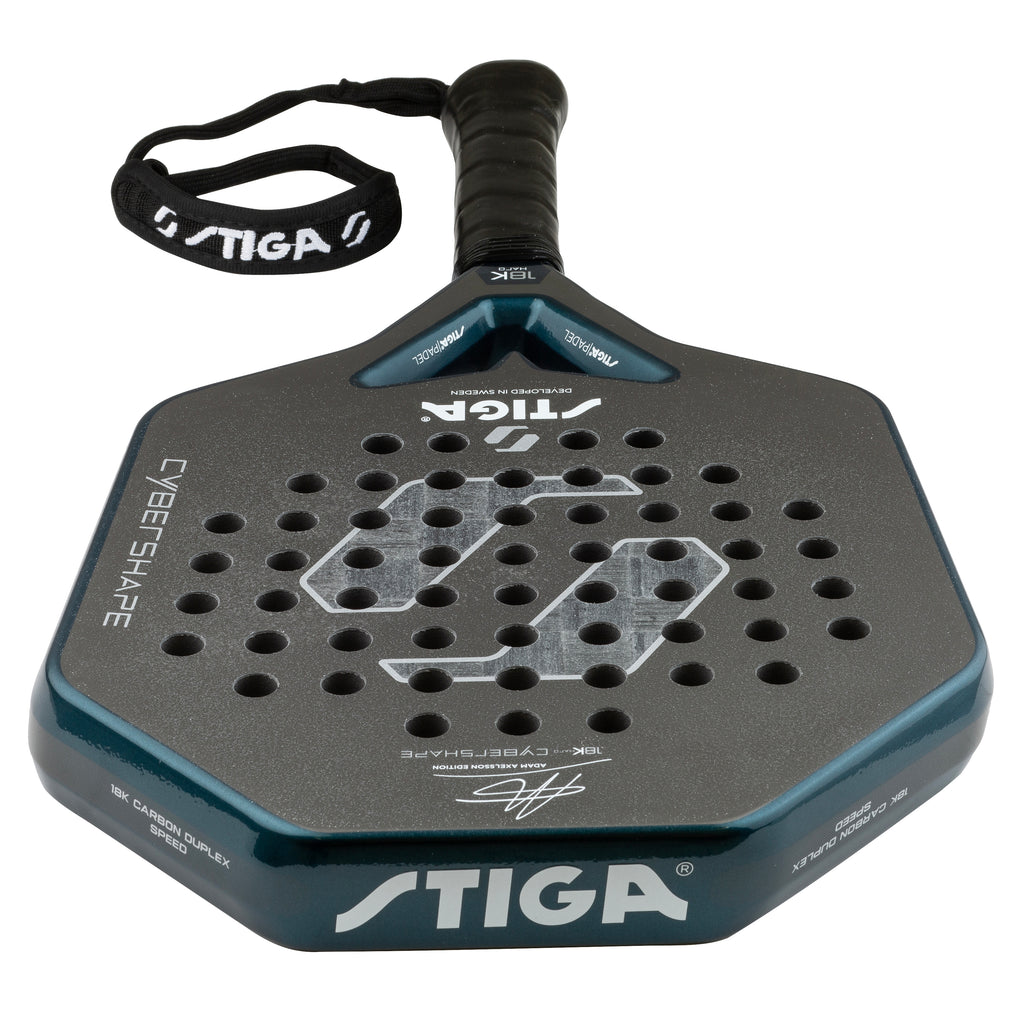 Padel Racket 18K Hard Adam Edt. Cybershape