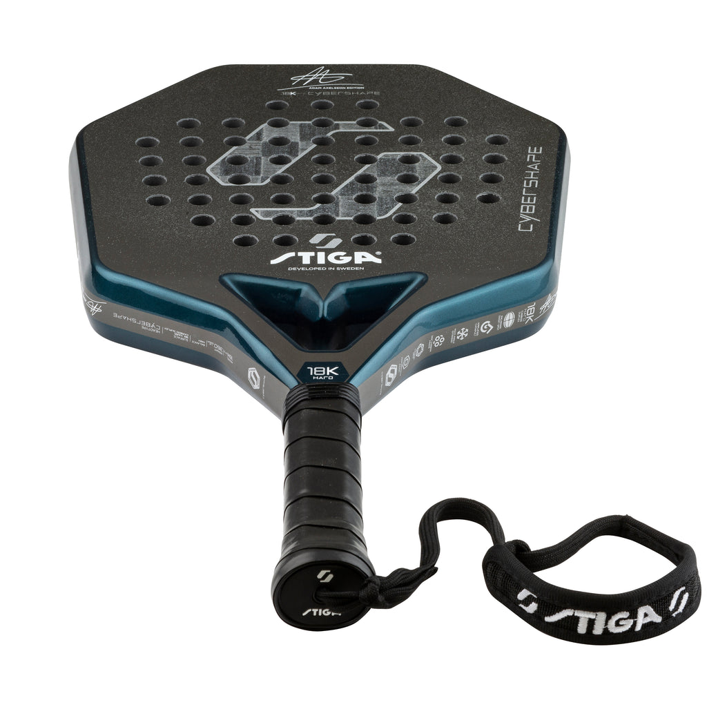 Padel Racket 18K Hard Adam Edt. Cybershape