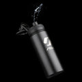 Water Bottle Steel Black - 550ML