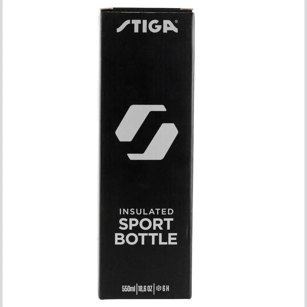 Water Bottle Steel Black - 550ML