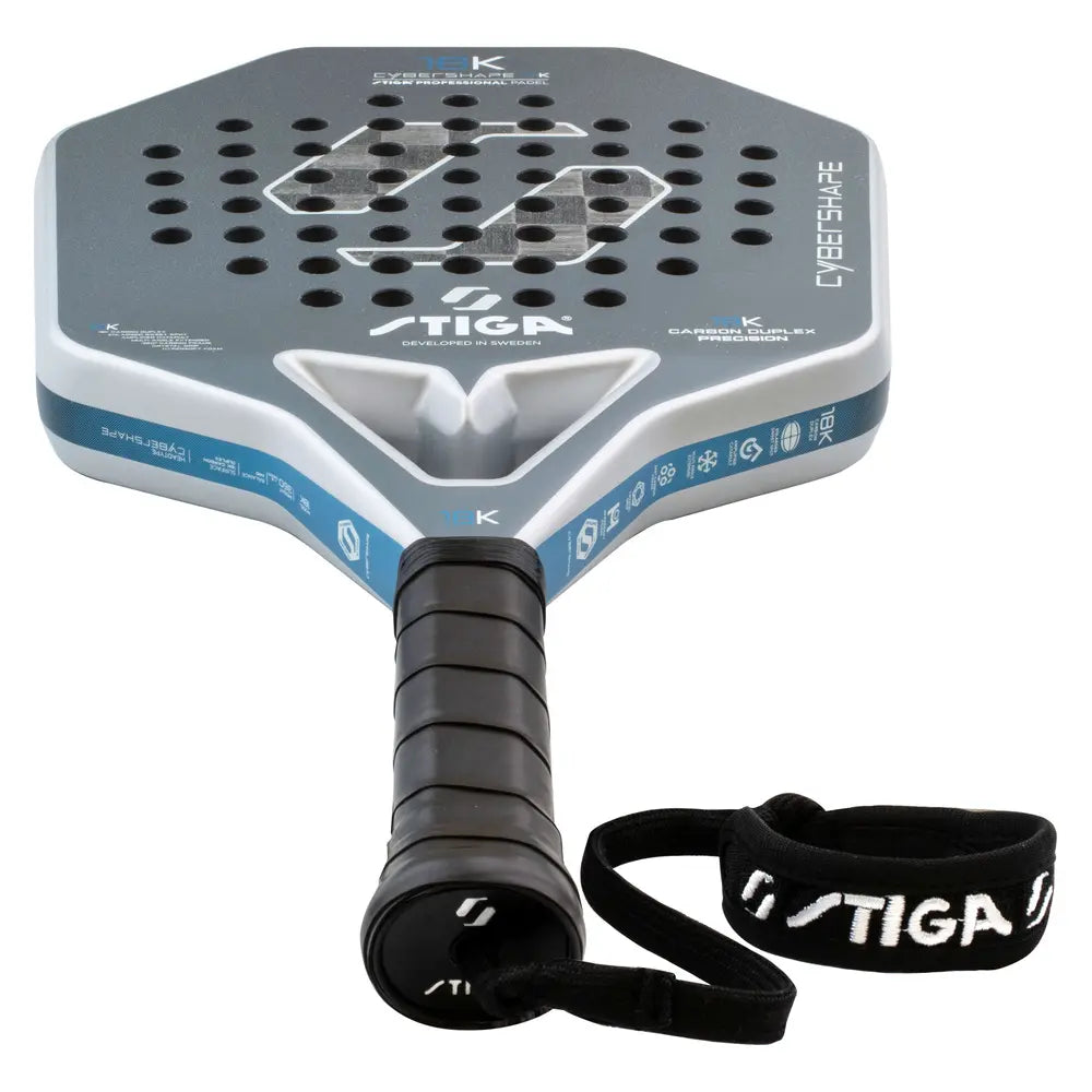 Padel Racket 18K 2 Cybershape