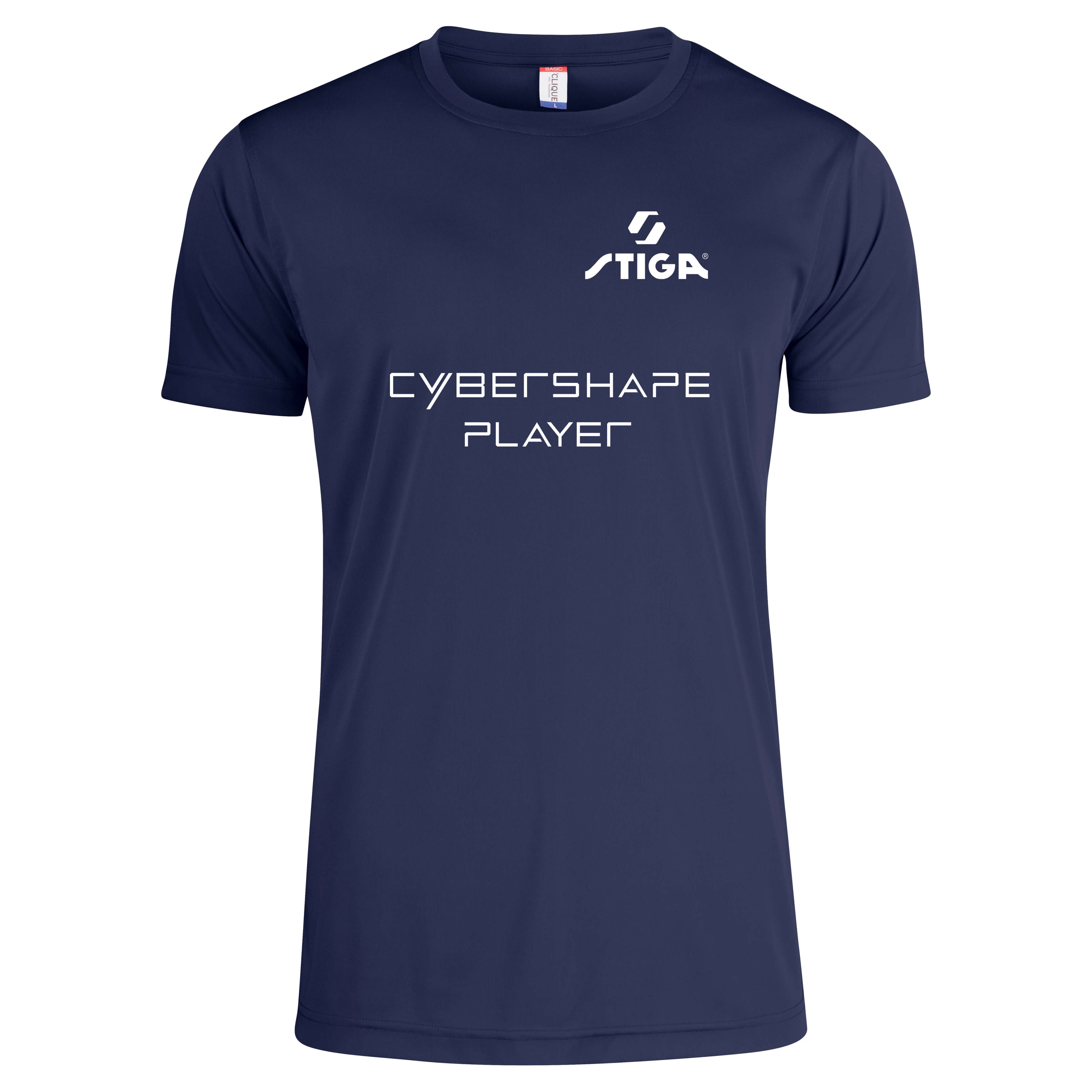 Shirt Cybershape Player, dark blue