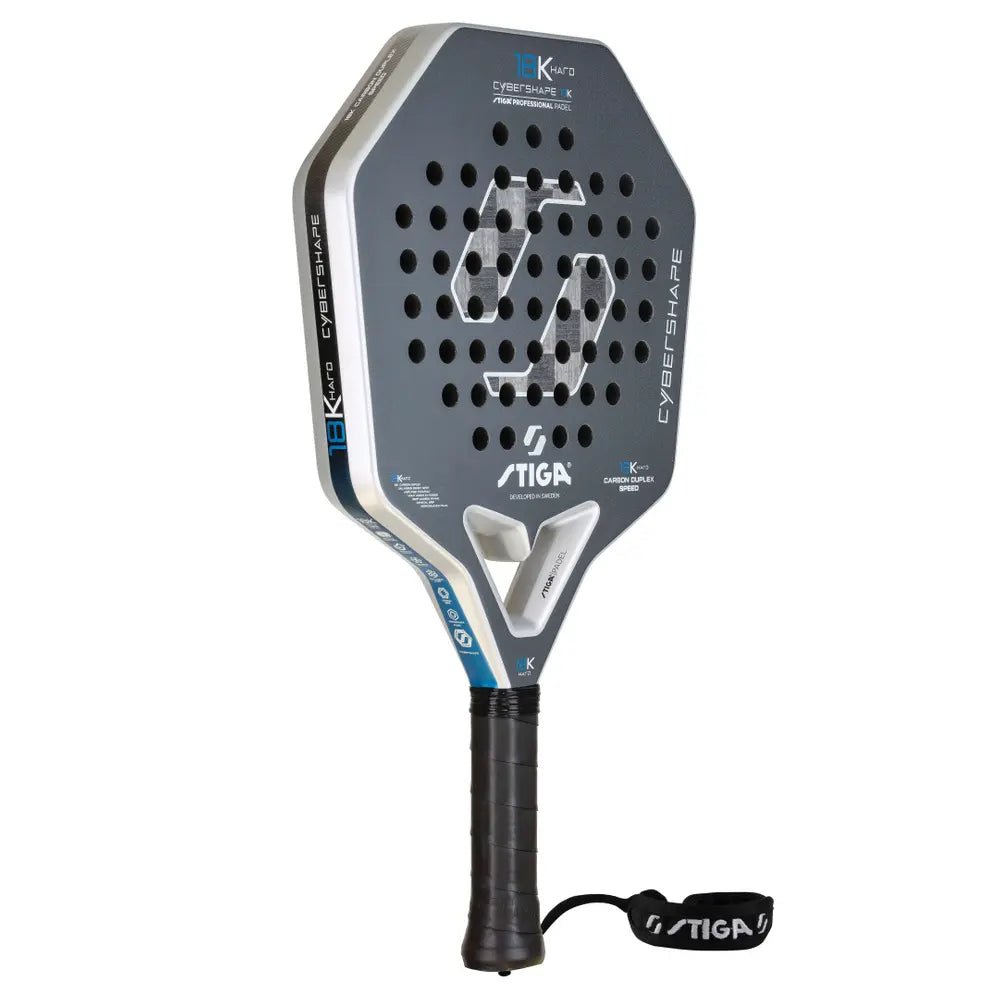 Padel Racket 18K Hard 2 Cybershape