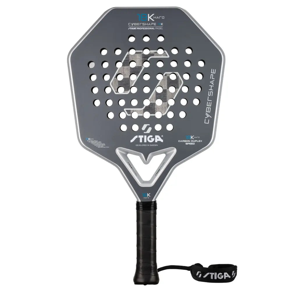 Padel Racket 18K Hard 2 Cybershape