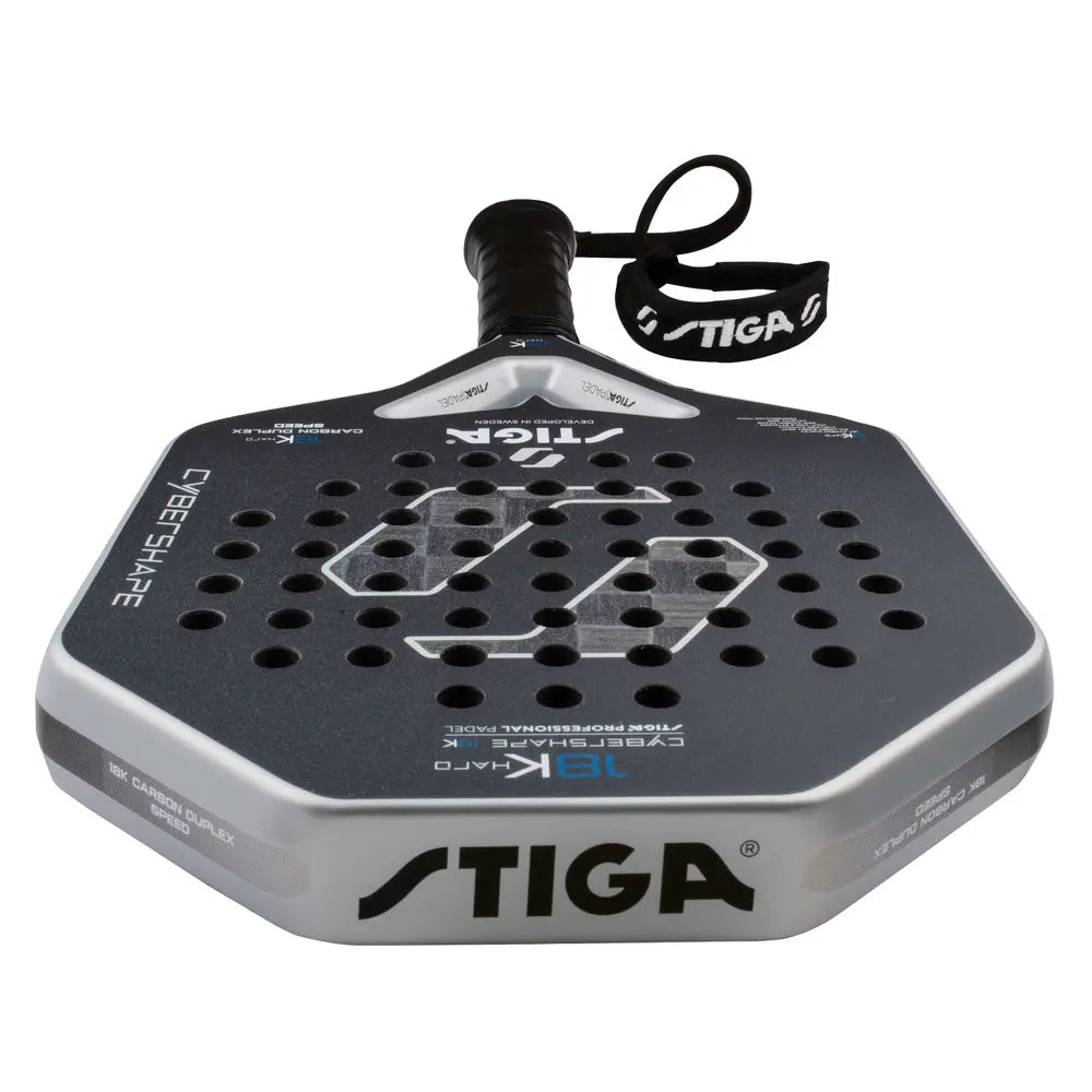 Padel Racket 18K Hard 2 Cybershape