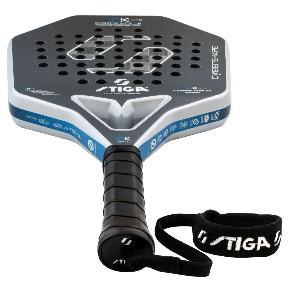 Padel Racket 18K Hard 2 Cybershape