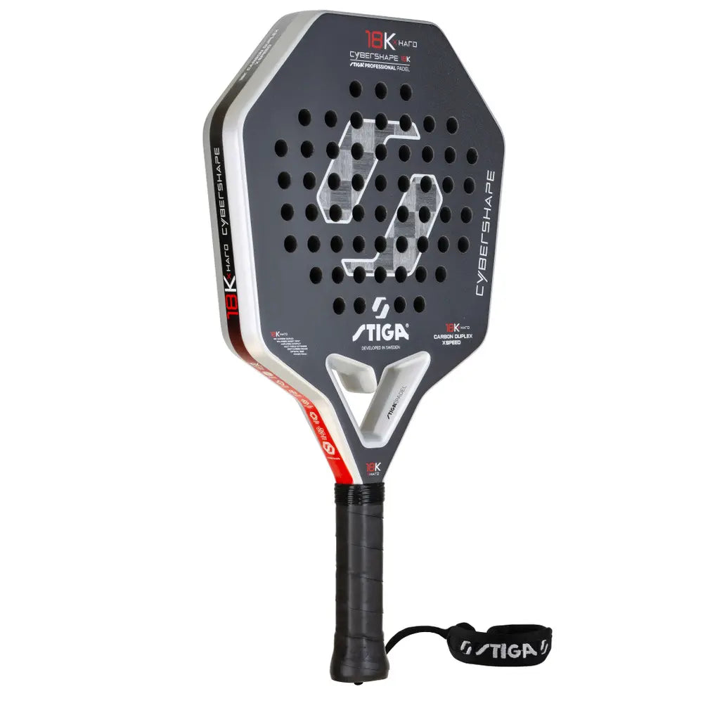 Padel Racket 18K X Hard Cybershape