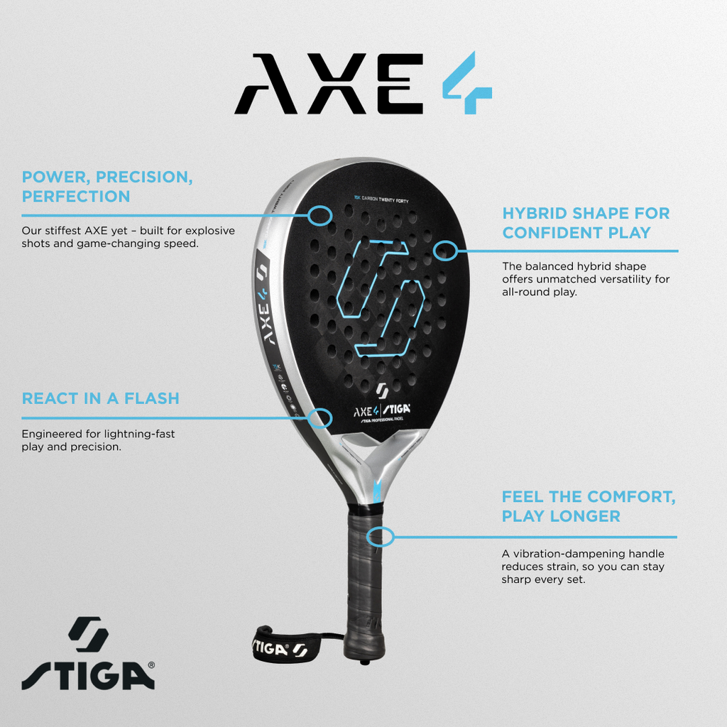 Padel Racket AXE 4 Hybrid