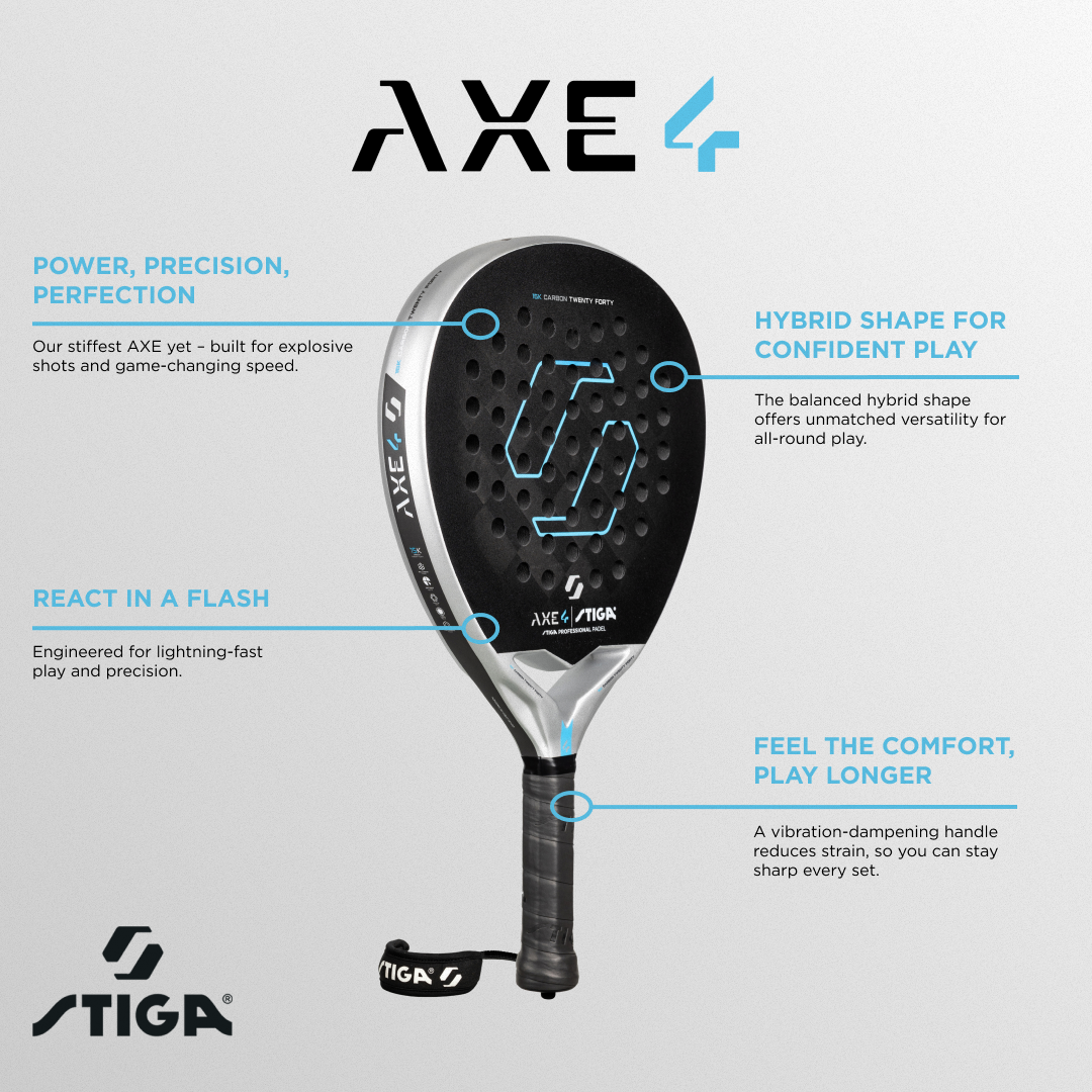 Padel Racket AXE 4 Hybrid