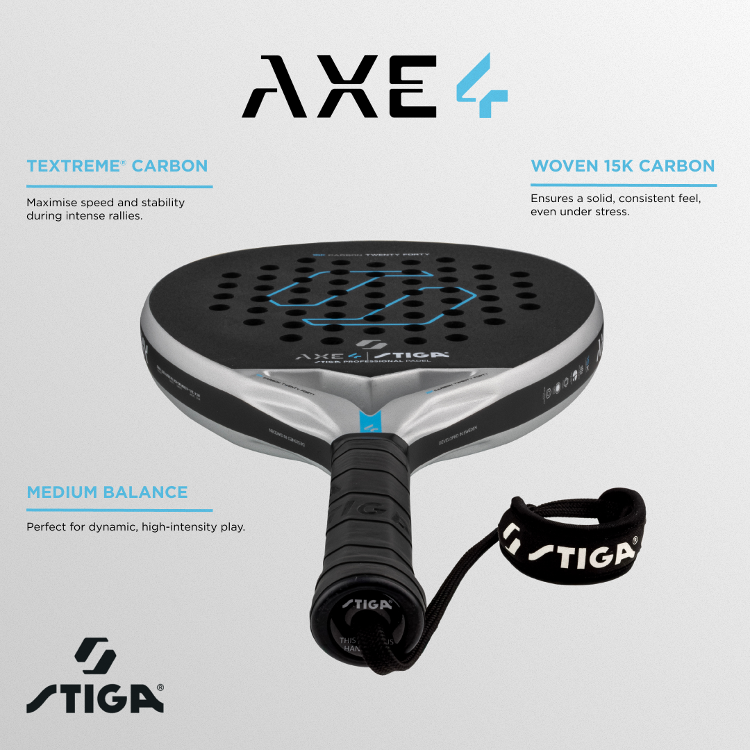 Padel Racket AXE 4 Hybrid