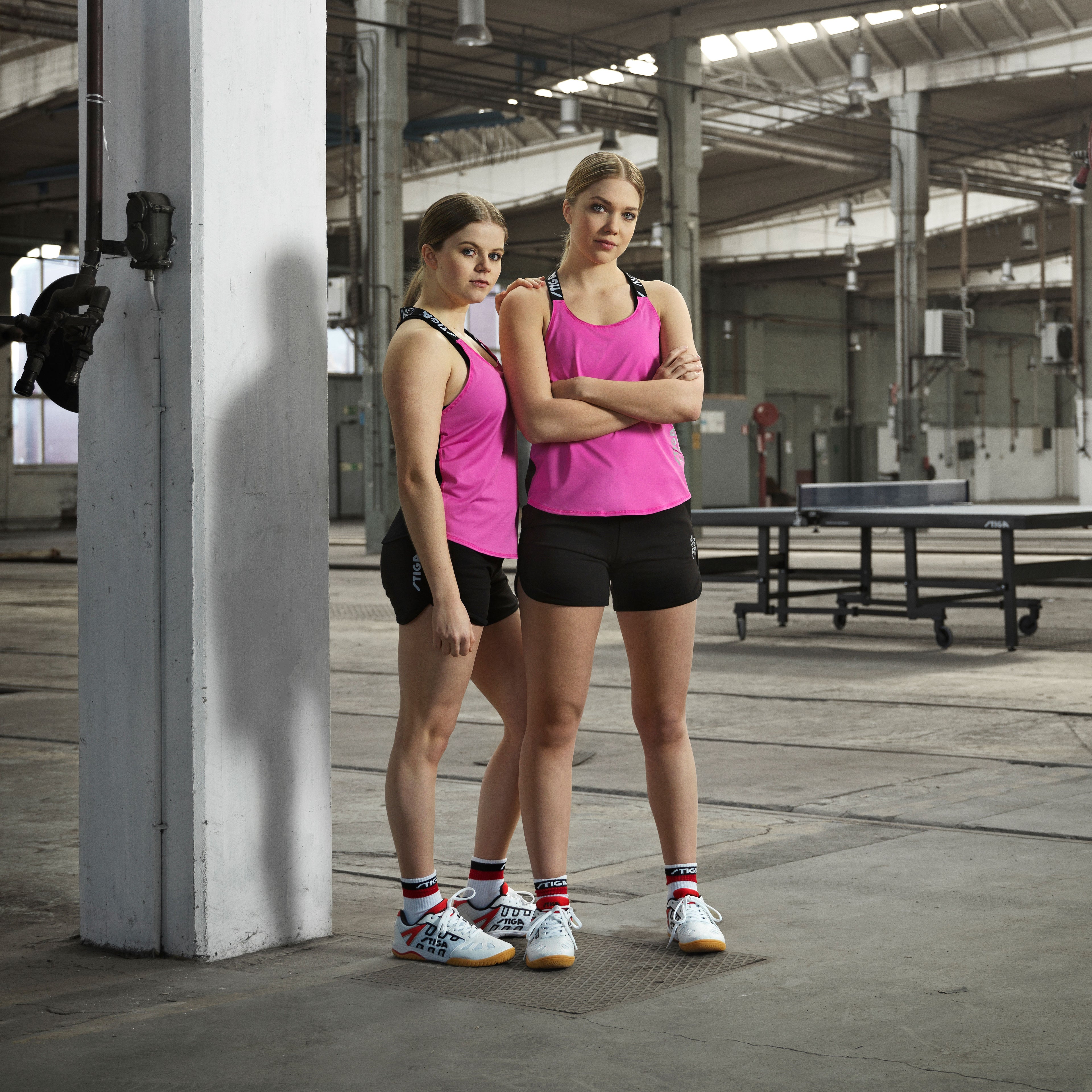 Tank Top Agility Pink/Black