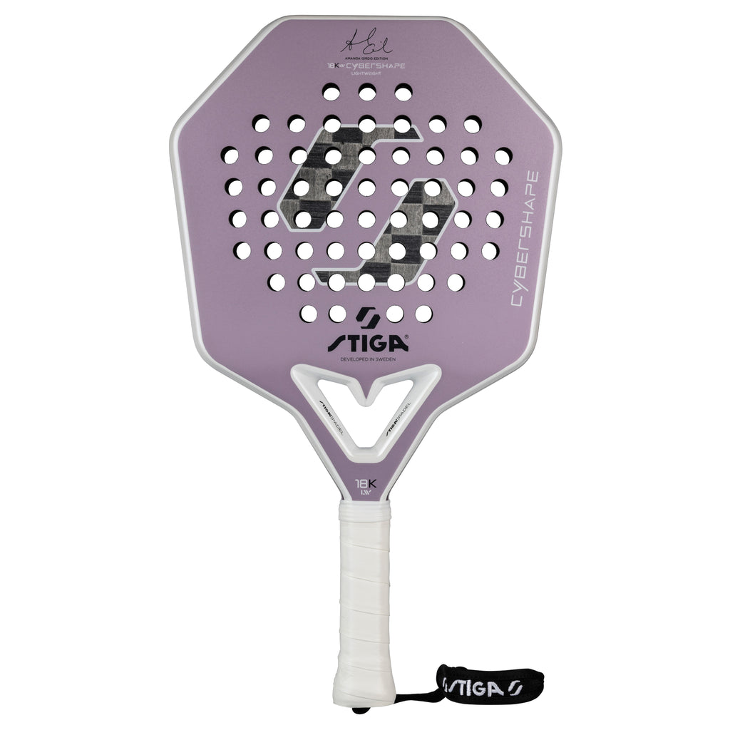 Padel Racket 18K LW Cybershape Amanda Girdo Edition