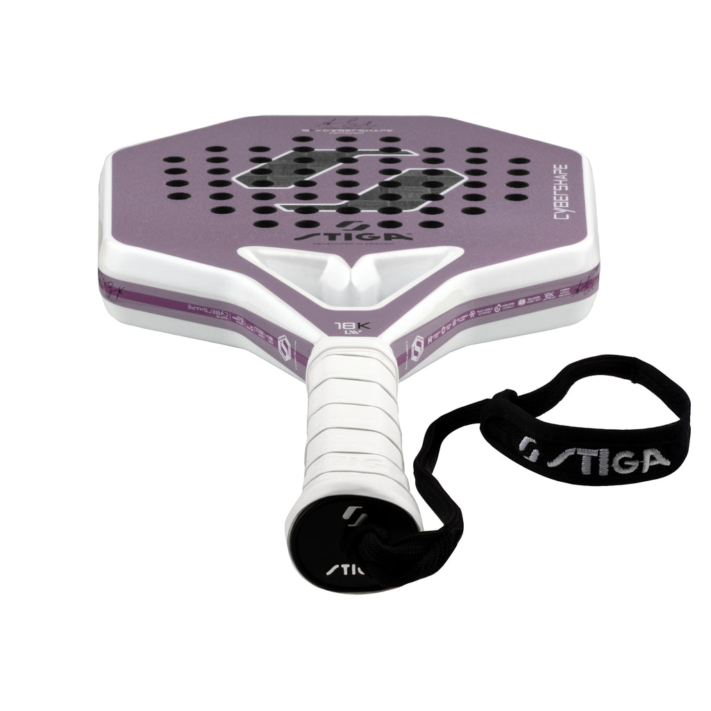 Padel Racket 18K LW Cybershape Amanda Girdo Edition
