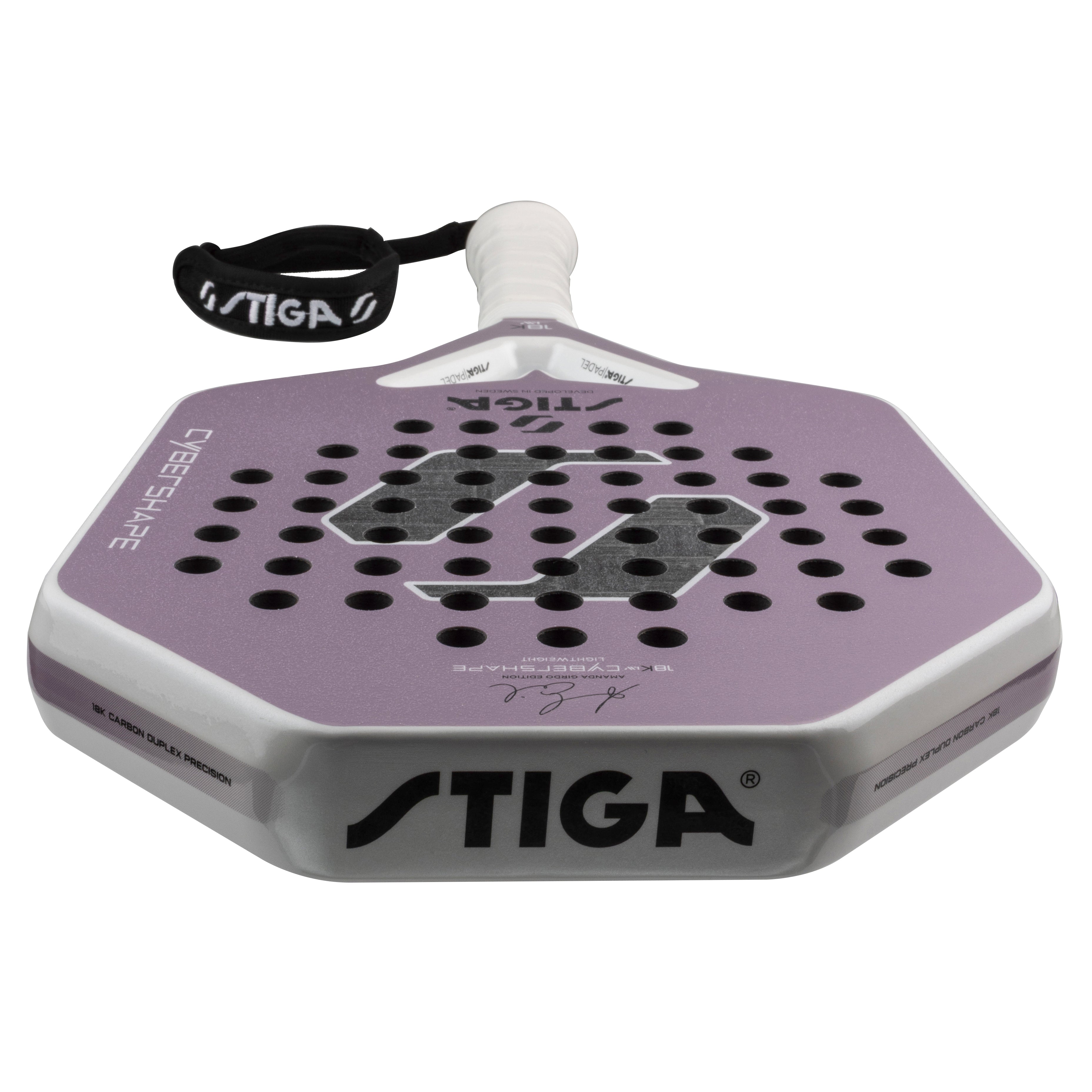 Padel Racket 18K LW Cybershape Amanda Girdo Edition
