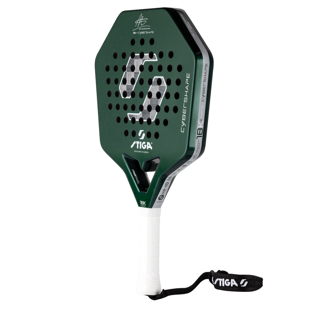 Padel Racket 18K X Hard Cybershape Adam Axelsson Edition