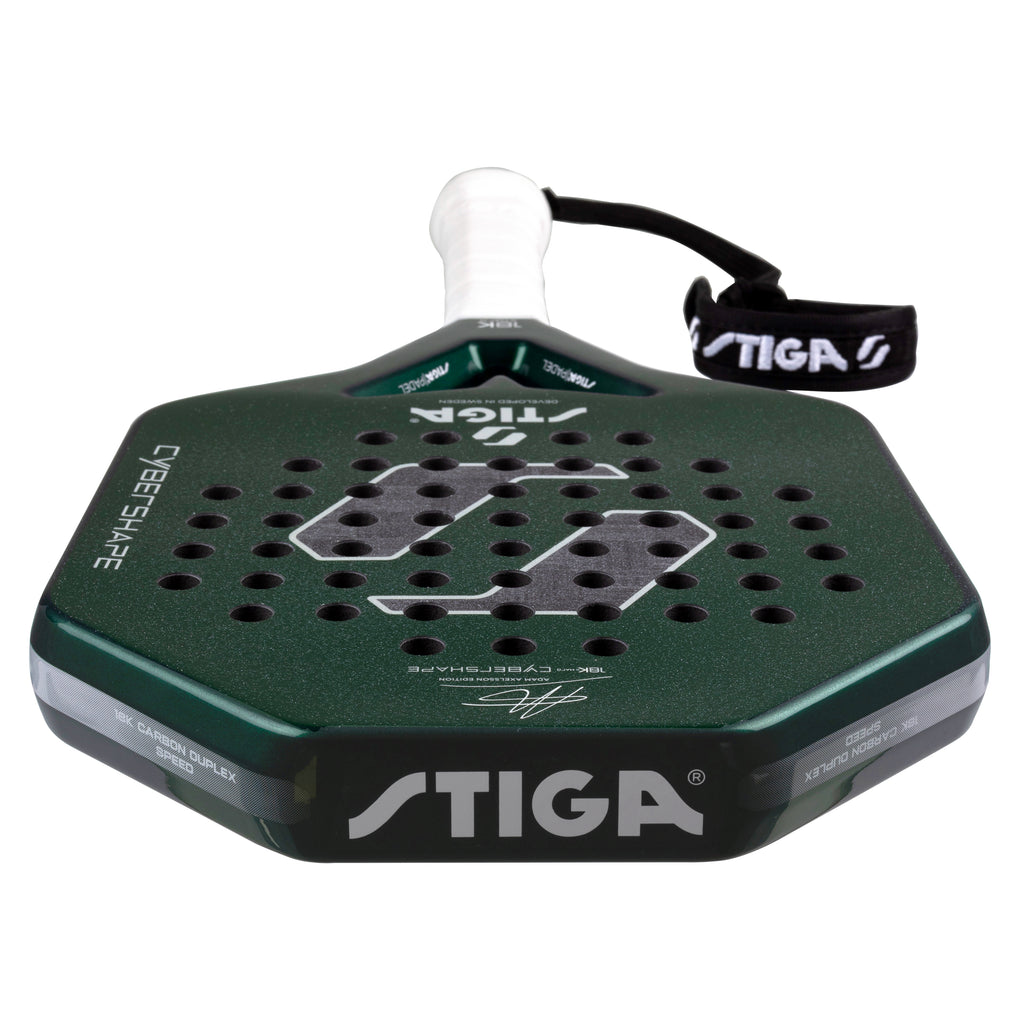 Padel Racket 18K X Hard Cybershape Adam Axelsson Edition